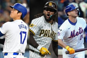 【MLB】ナ・リーグは大谷翔平ら大混戦の「MVP争い」　公式サイト模擬投票で“トップ3”に急浮上したのは……