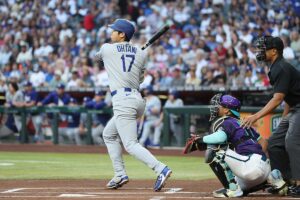 【MLB】大谷翔平、6試合ぶり一発は“187キロ”豪快44号ソロ　「角度19度」の超低弾道アーチ