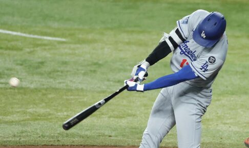 【MLB】大谷翔平、初回先頭打者で強烈“164キロ”二塁打　「5試合連続安打」でチャンスメーク