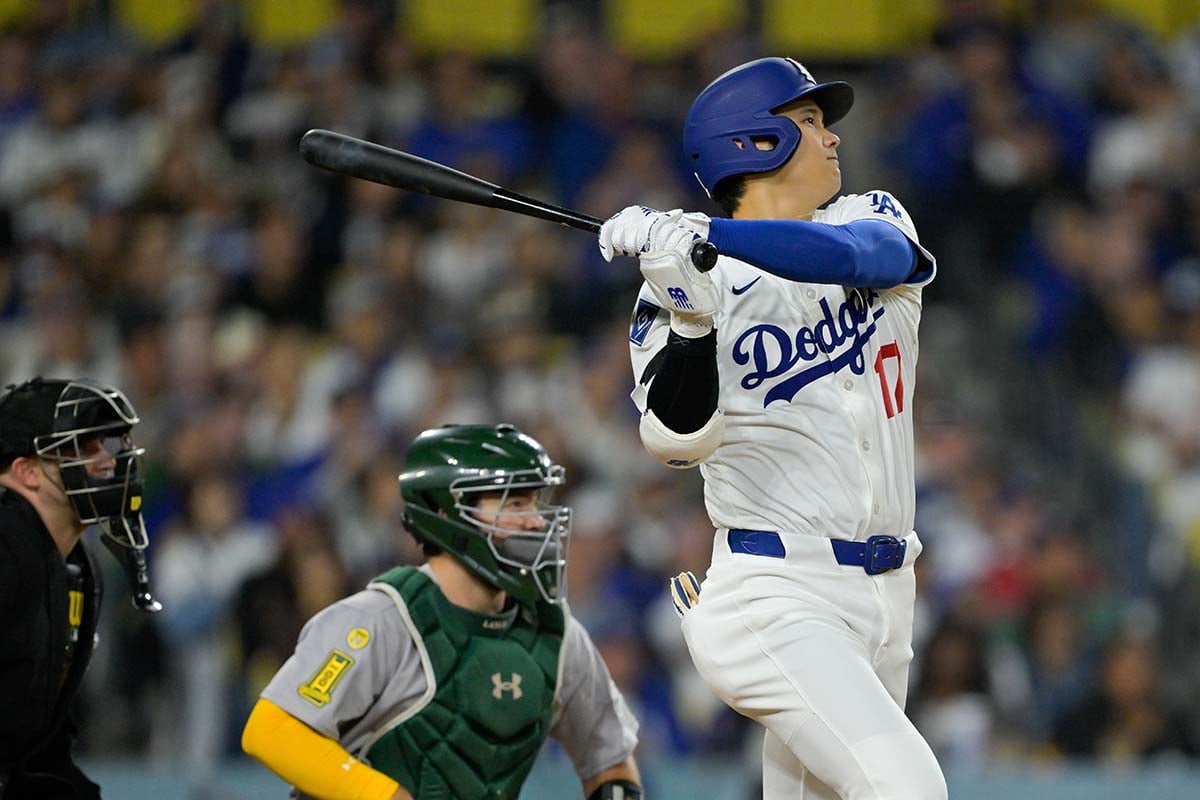 【MLB】大谷翔平、驚愕の2打席連発“176キロ”15号アーチ　米記者困惑「MVPを与えるのはまだ早すぎるだろうか……」