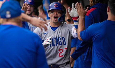 【MLB】鈴木誠也、決勝3ランでメジャー“単独トップ”の49打点到達に　公式サイトも称賛「シンシナティ投手を苦しめた」