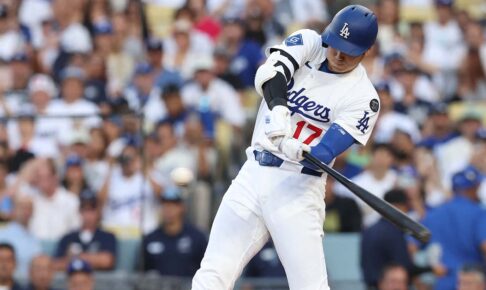 【MLB】大谷翔平、劣勢から“左腕攻略”左中間への値千金タイムリー二塁打　フリーマンの同点打で生還