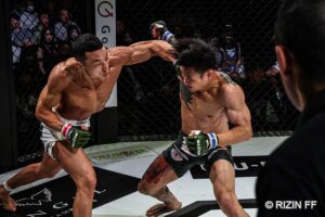 【RIZIN】金太郎、“日韓ストライカー対決”でヤン・ジヨンに3RKO負け……日本選手はここまで1勝4敗4連続KO負け