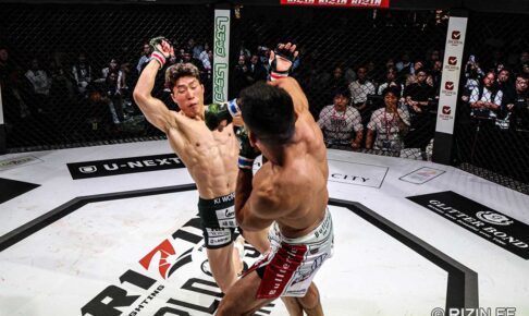 【RIZIN】「打撃もすごく強くなっている」絶対王者サトシ、わずか50秒での“鮮烈”バックチョークに実況騒然　失神した韓国王者は茫然自失……