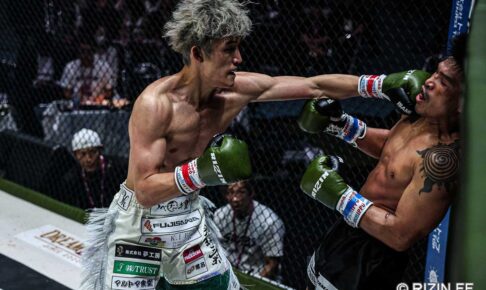 【RIZIN】900グラムの体重超過に“怒り”の上野空大、ムエタイ208勝のタイ選手からダウンを2度奪取し白星デビュー