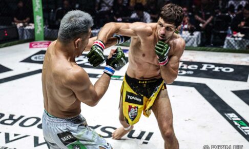 【RIZIN】平本蓮も称賛「驚異的に感じる武器はある」　ビクター・コレスニック、修斗世界王者を“左ボディ”一撃で沈めて9連勝