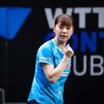 長﨑美柚、20位に急上昇のサウスポーに公式賛辞「23歳にとって大きな節目」　圧巻の中国3連破に“Wみゆう”対決制し存在感