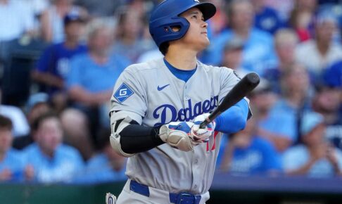 【MLB】大谷翔平「1番DH」スタメン　激戦必至の首位攻防戦、ダルビッシュ有から2試合ぶり45号アーチなるか