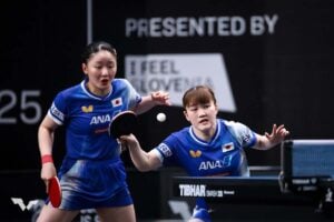17歳張本美和、21歳大藤沙月の次世代ペアが「効果的な化学反応を形成」　両者の“補完性”に中国メディアも注目「安定さを維持」