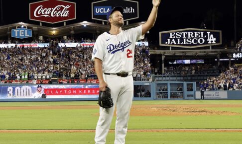 【MLB】「ド軍史上最高の投手」史上20人目偉業のカーショーに指揮官が賛辞　公式はレジェンド左腕に脱帽「殿堂入りを果たす」