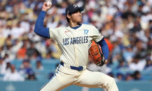 【MLB】大谷翔平、バースデー登板で見せた圧巻投球に公式驚愕「とんでもない」　最速162キロで3者連続三振、防御率1.50と安定感