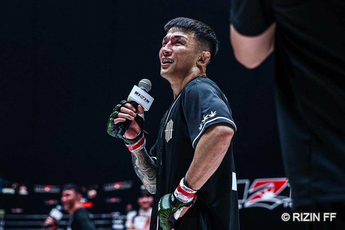 【RIZIN】萩原京平、朝倉未来に怒り「お前も俺から逃げてるやんという話」 鈴木千裕の復帰戦にも名乗り「一番やりたい」 【RIZIN】萩原京平、朝倉未来に怒り「お前も俺から逃げてるやんという話」 鈴木千裕の復帰戦にも名乗り「一番やりたい」