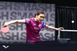 橋本帆乃香、“カットマン対決”制した27歳が振り返る逆転劇　シングルス初の大舞台も上位進出へ「大きなアリーナでプレーしたい」【卓球・USスマッシュ】