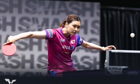 橋本帆乃香、“カットマン対決”制した27歳が振り返る逆転劇　シングルス初の大舞台も上位進出へ「大きなアリーナでプレーしたい」【卓球・USスマッシュ】