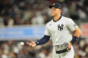 【MLB】右肘負傷中のジャッジ、ブーン監督の見解に猛反論「元の状態に戻れる自信がある」　節目の40号でルースら球団レジェンドの仲間入り