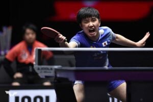 張本智和、台湾エース撃破＆4強入りを振り返る「毎回接戦でタフな試合」　世界1位・林詩棟との大一番には「万全の準備を」【卓球・USスマッシュ】