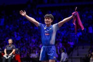 「世界1位が3連敗」張本智和、圧巻の林詩棟撃破に中国メディア驚愕　大会公式も決勝進出のエースを称賛「大きな役割」【卓球・USスマッシュ】