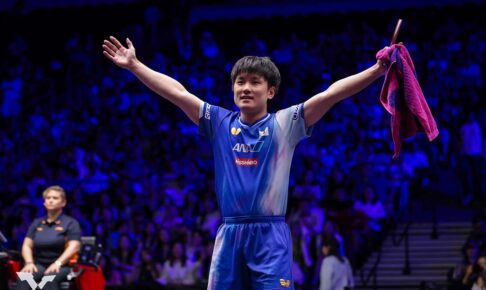 「世界1位が3連敗」張本智和、圧巻の林詩棟撃破に中国メディア驚愕　大会公式も決勝進出のエースを称賛「大きな役割」【卓球・USスマッシュ】