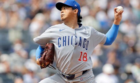 【MLB】アダメスに2発浴びた今永昇太、9勝目はお預けも…… 米メディア「彼はもっと報われていい」と5試合連続QSを高評価