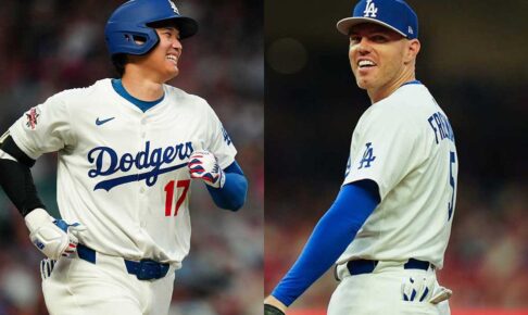 【MLB】大谷翔平は「MVPを受賞するに値する」　フリーマンも“3年連続受賞”に太鼓判、MVPコールでインタビュー中断も笑顔