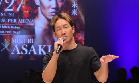 朝倉未来、クレベルとの再戦に自信「理想はバックチョークでフィニッシュ」　試合後も“継続参戦”の意向「RIZINで終えたい」