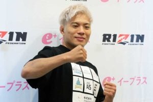 【超RIZIN.4】赤田功輝「勝率4.2％の意地を見せたい」“強運”で掴んだ秋元戦へ　電撃参戦も、朝倉未来に“塩対応”の理由とは