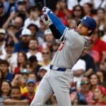 【MLB】大谷翔平、今季8号先頭打者アーチからの……初回159キロで2奪三振　復活の二刀流に米記者驚き「彼はフェアじゃない」