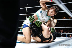 【超RIZIN.4】伊澤星花、体重超過の韓国ファイターに怒りの鉄槌から肩固めで144秒殺　「これでケリがついた」