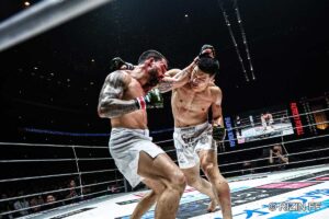 【超RIZIN.4】元ベラトール王者・ピットブルが顔面血染め……野村駿太が正拳突きで制し、王者サトシと9月名古屋大会で激突