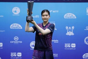 橋本帆乃香、快進撃の27歳カットマンは「世界トップ10入りを視界に入れる」 WTT公式がランク急浮上に注目「12カ月は奇跡の連続」