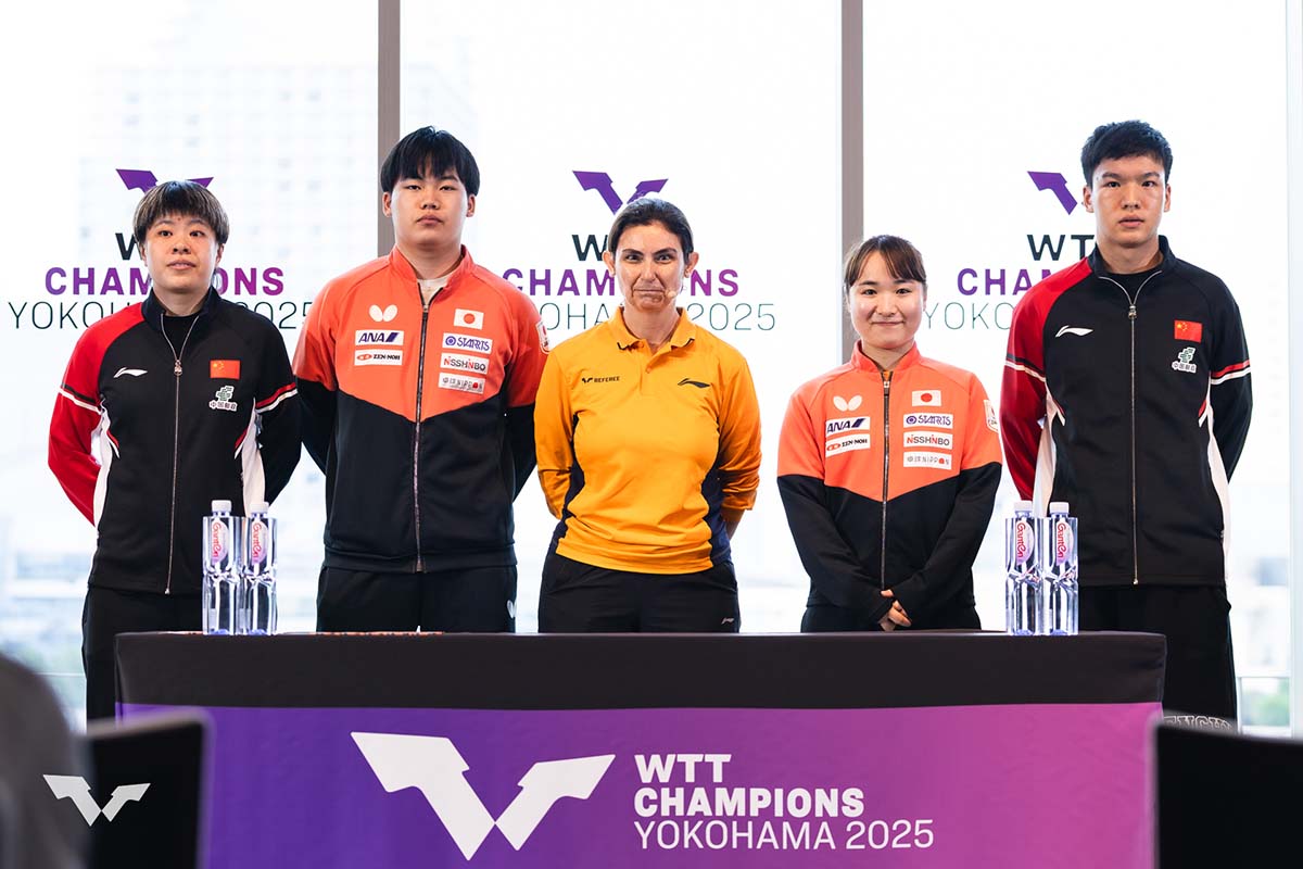 張本美和は早田ひなと対戦の可能性、伊藤美誠は上位進出かけて中国勢も 張本智和は豪州選手と1回戦へ【WTTチャンピオンズ横浜】 張本美和は早田ひなと対戦の可能性、伊藤美誠は上位進出かけて中国勢も 張本智和は豪州選手と1回戦へ【WTTチャンピオンズ横浜】