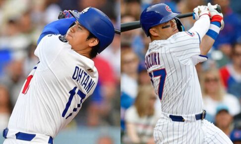 【MLB】妙にシンクロ……大谷翔平と鈴木誠也の同日アーチは「今季8回目」　エンゼルス時代6年間の“トラウタニ弾”は計30回