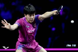 篠塚大登、日韓対決敗戦に「1、2球の差がまだまだ足りない」　21歳サウスポーは新天地・ドイツでの進化を誓う【WTTチャンピオンズ横浜】