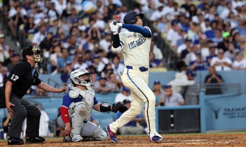 【MLB】大谷翔平、確信歩きの“173キロ”豪快40号アーチ　節目の一発に米記者驚愕「3年連続MVPは確実だ」