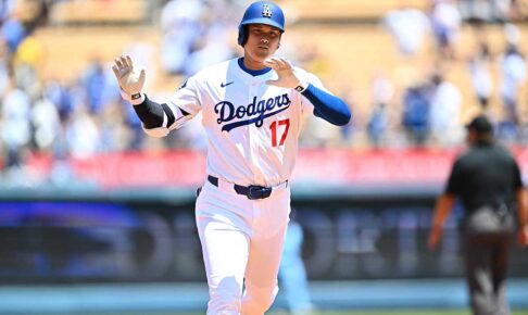 【MLB】41号で記録更新の大谷翔平、この日2度目の申告敬遠……3試合連続マルチ安打と今季17個目の盗塁と躍動