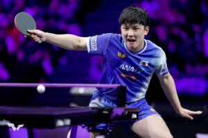 張本智和、世界2位の“天敵”王楚欽と決勝で激突　日本男子エースが世界No.1サウスポー退け地元で王者なるか【WTTチャンピオンズ横浜】