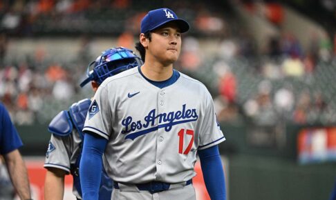 【MLB】大谷翔平、球審の不可解な“ボール判定”に不満露わ　カーブ決まらず……直後に怒りの100マイル「ショウヘイ、アングリー」