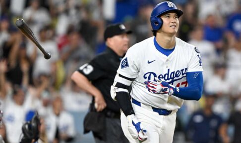 【MLB】大谷翔平、終盤劣勢から“182キロ”今季50号アーチ　2年連続の節目はルースらに続く「史上6人目」