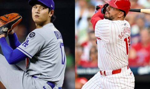 【MLB】「投手・大谷翔平」に牛耳られたシュワーバー、PSに向けて攻略法を見つけた？　「ボールがどう動くのか、より理解……」と自信