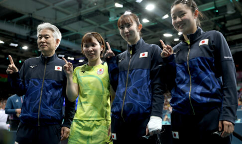 “打倒中国”目指す卓球日本女子は「大きな変革期を迎えている」　早田ひな、張本美和、平野美宇の変化に現地メディア注目