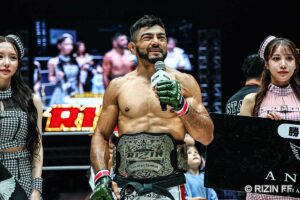 【RIZIN.51】絶対王者サトシ、“鮮烈”チョークでの100秒殺に会場唖然　実況が試合中に“ある暴露”も「実は……」