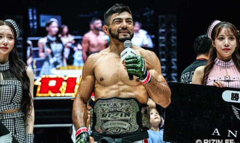 【RIZIN.51】絶対王者サトシ、“鮮烈”チョークでの100秒殺に会場唖然　実況が試合中に“ある暴露”も「実は……」