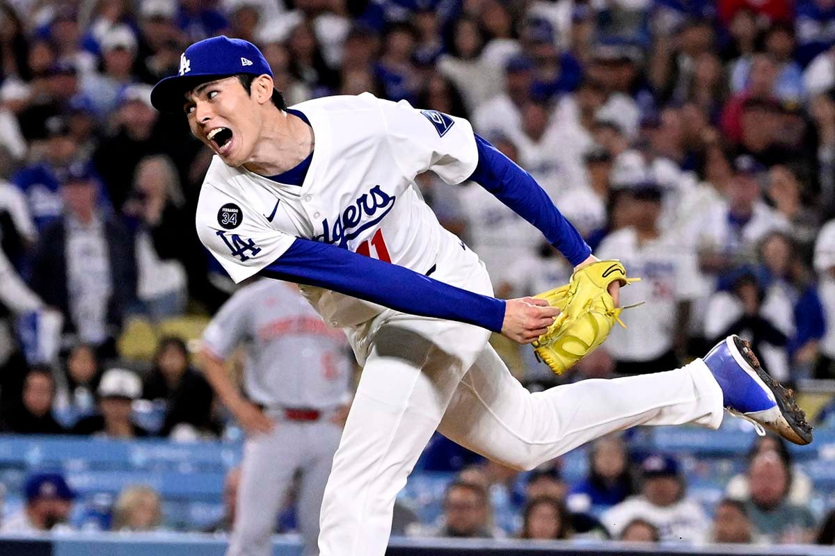 【MLB】佐々木朗希、同点の8回から“3イニング回跨ぎ”の完璧パフォーマンス　米記者絶賛の快投「特別という言葉では足りない」