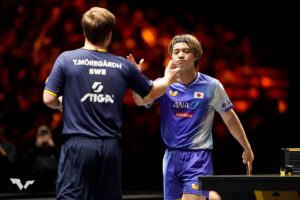 宇田幸矢、快進撃続くサウスポーのパリ五輪銀撃破に賛辞「無敵のウダが支配」　勝負を分けたポイントや次戦にも言及【チャイナスマッシュ2025】