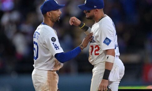 【MLB】ドジャースの“二遊間”が高評価……ベッツとロハスが「ゴールドグラブ賞」最終候補入り　今季60発のローリーは連続選出ならず