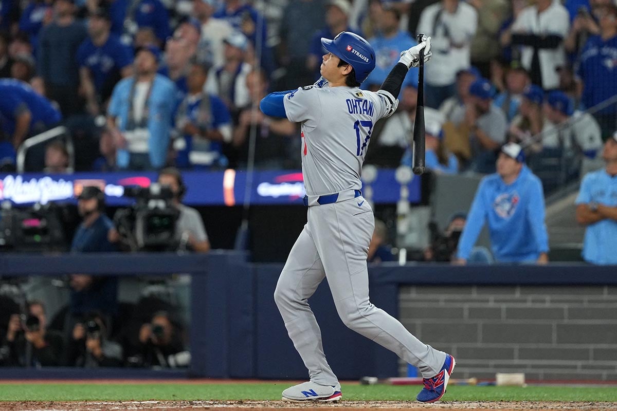 【MLB】大谷翔平「1番DH」スタメン 崖っぷちのWS第6戦、エース山本由伸を援護する“3試合ぶりアーチ”なるか 【MLB】大谷翔平「1番DH」スタメン 崖っぷちのWS第6戦、エース山本由伸を援護する“3試合ぶりアーチ”なるか