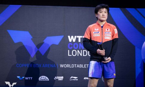 張本智和がWTTロンドン準優勝で4位キープ　ベスト8の松島輝空は15位、吉村和弘は95位→79位に急浮上｜卓球男子世界ランキング（2025年第44週）