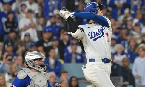 【MLB】大谷翔平、1点ビハインドから起死回生の“173キロ”同点アーチ　猛打爆発「1試合2発4安打」