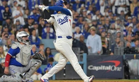 【MLB】大谷翔平「1番DH」スタメン　3試合ぶり4号アーチに期待、イチロー超えの“44試合連続出塁”なるか