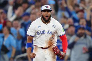 【MLB】ド軍の反撃阻んだブルージェイズの“美技2連発”　ゲレーロJr.が会心ガッツポーズ、シャーザーが満塁ピンチも1点に凌ぐ